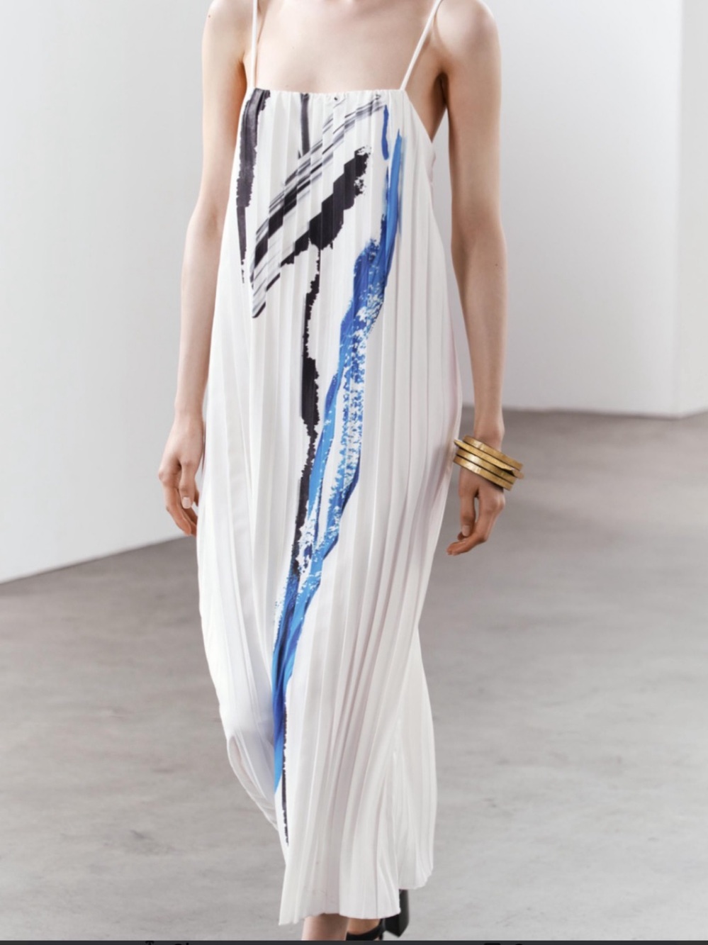 Zara Pleated Dress